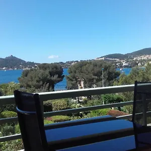 Vue Piscines Parking Les Coraux Agay Appartement